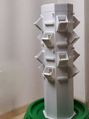 BrachyLite z.B. für die Küchentheke Hydroponischer Garten Turm (16 Pflanzenplätze)